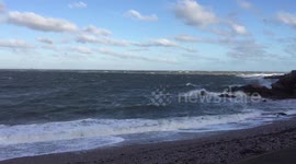 Wild and Stormy Seas at Brixham Breakwater