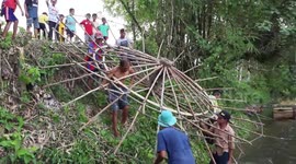 How to make a waterwheel for irrigation