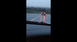 RAW FOOTAGE: Horrifying head-on collision in Spain caught on camera