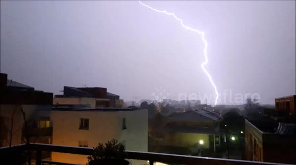 éclairs du 7 janvier / flash of lightning january 7 compil