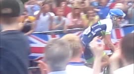 Tour de France 2014 Stage 2 Cote de Jenkin Rd Sheffield - Backmarker