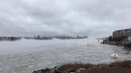 Fog takes over NYC
