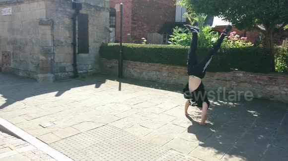 Street Flips Amazing Series tumbling on concrete