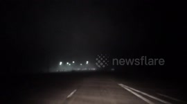 Canada/US Border Blowing Snow