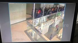 CCTV shows moment of collapse at Jakarta stock exchange