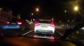 BMW afterburner fireworks