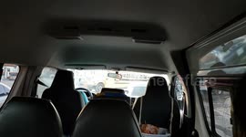 Crazy traffic in Guatamala from Antigua to Panajachel