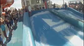 Liberty of The Seas FlowRider Fail
