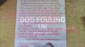 Dog fouling minehead by Steven heard