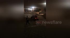 Buggy climbs 'Rocky stairs' in Philadelphia as Eagles fans celebrate win