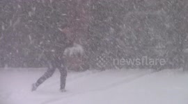 Minneapolis Man Plays Blizzard Basketball