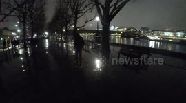A Very Wet London's Southbank