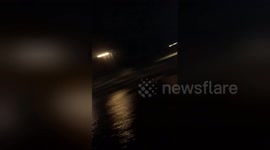 Newsflare Edit - A little excitement this morning trying to evacuate my 80 year old father off his boat in dog bay, kodiak Alaska https://t.co/T2GedC5WMx