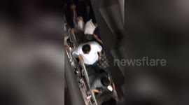 Building gets evacuated after small earthquake in Jakarta