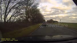 Shocking dash-cam footage shows BMW windscreen being smashed by flying CABBAGE