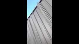 Girl stuck under fence HILARIOUS!