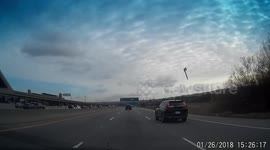 High speed car goes off San Francisco highway