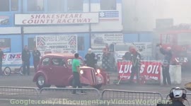 Hot rod drag race fails and crashes