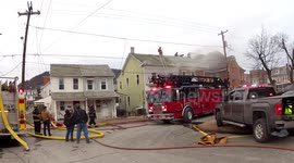 Duplex fire Shamokin, Pa