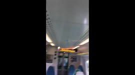 Funny train driver