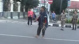 Crazy bother riders in Bukittinggi