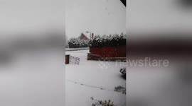'Big, fat' snowflakes in Londonderry