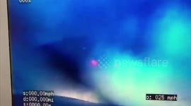 Dramatic dash cam footage shows burglary suspects ramming a police car