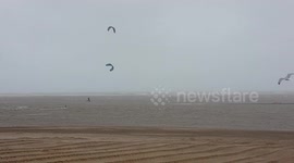 Windy Weather Kitesurfing