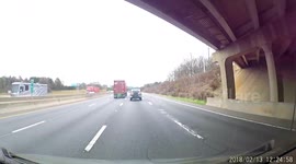 Ricer speeding on highway