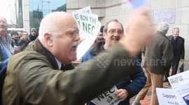 Angry scenes as Ukip members row over leadership of Henry Bolton