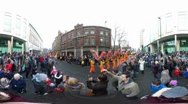 Chinese New Year Parade Newcastle 360 degree  video