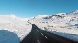 The Snow Roads: A93 Spittal of Glenshee to Glenshee Ski Centre through the Cairngorms, Scotland