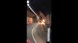 Tunnel Black wall fire 2