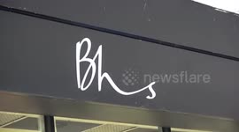 BHS Store Closing B-Roll