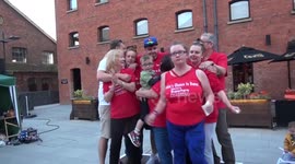 Gloucester mum finishes 36-hour danceathon for poorly son