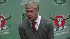 Arsene Wenger 'trolled' by fourth official during Carabao Cup final