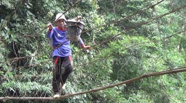 FARMERS SKIP THROUGH BRIDGE