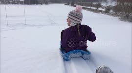 Beast from the East - Sledging