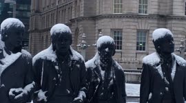 Snow in Liverpool