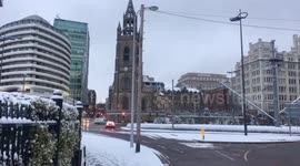 Snow in Liverpool