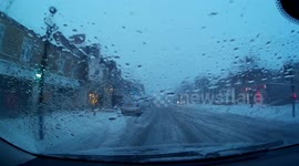 A167 Low fell to Birtley through mad snow