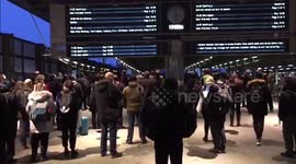 Beast from the East: Chaos at St Pancras station