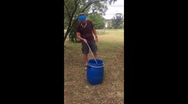 Handling a Black Spitting Cobra