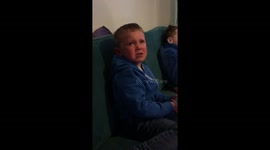 My 3 year old killer whale obsessed son watching Free Willy for the first time 