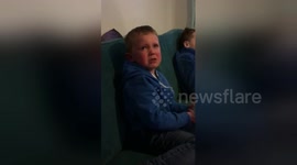 Newsflare Edit - My 3 year old killer whale obsessed son watching Free Willy for the first time 