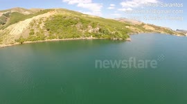 The crocodile of Rethymno by drone, NEW VIDEO!!!!!