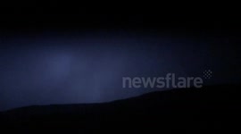 Lightning Storm, Cheltenham, UK. 18th July 2014 