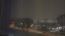 drivng in the snow netherland