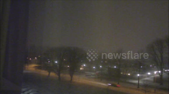 drivng in the snow netherland