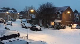 Winter Wonderland in Cardiff after The Beast From The East